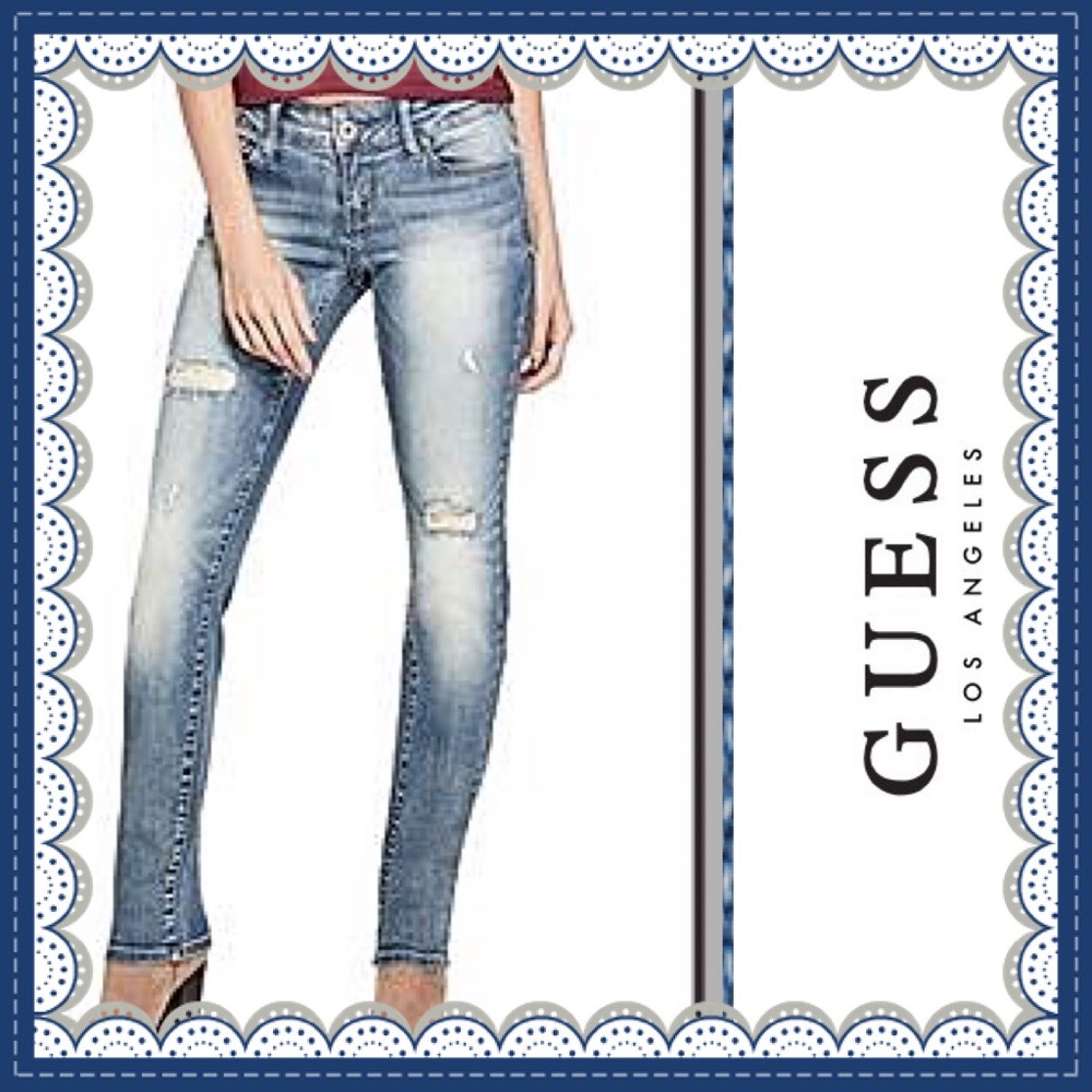 Guess Slim Jeans 👖 Worn once! #157